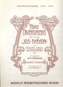 2 Divertimenti für Streichtrio Stimmen Heuberger, R., ed