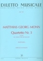 Streichquartett B-Dur Nr.3  Partitur und Stimmen