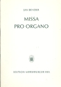 MISSA PRO ORGANO OP.53 FUER ORGEL MIT UNTERLEGTEM TEXT (DT/EN) DEUTSCHE ORGELMESSE