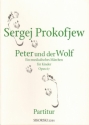 Peter und der Wolf op.67 Ein musikalisches Mrchen fr Kinder,  Partitur