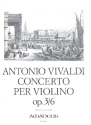 Konzert a-Moll op.3,6 fr Violine, Streicher und Bc Partitur