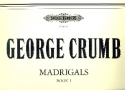 Madrigals vol.1 for soprano, vibraphone and double bass Score