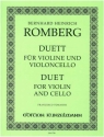 Duett fr Violine und Violoncello Stimmen