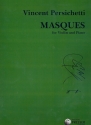 Masques op.99 for violin and piano