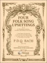 4 FOLK SONG UPSETTINGS FOR MEZZA- NINE SOPRANO, DEVIOUS INSTRUMENT AND PIANO
