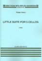 Little Suite for 5 cellos score and parts