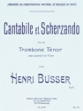 CANTABILE ET SCHERZANDO OP.51 POUR TROMBONE TENOR ET PIANO