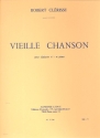 Vieille chanson pour clarinette en sib et piano