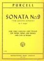 Sonata F major no.9 for 2 violins (or violin, viola) and piano THE GOLDEN Sonata