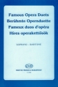 Berhmte Opernduette fr Sopran Bariton und Klavier (orig/ung)
