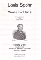 Sonate D-Dur op.114 fr Harfe und Violoncello, cello-stimme Violoncello-Stimme