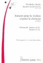 Sonates pour le violon et pour le clavecin vol.2 (sonata f majeur no.3 et sonate g majeur no.4)