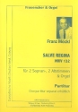 Salve Regina MWV132 fr Frauenchor und Orgel, Partitur