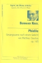 Philide op.165 fr 2 Singstimmen (SA oder SM) und Klavier