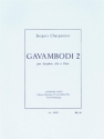 Gavambodi pour saxophone alto et piano