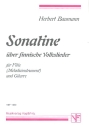 Sonatine über finnische Volkslieder für Flöte (Melodieinstrument) und Gitarre