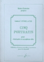 5 portraits pour clarinette et saxophone alto