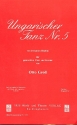 Ungarischer Tanz Nr.5 fr gem Chor und Klavier Klavierpartitur