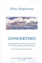 Concertino  fr Piccoloflte, Streicher und Cembalo fr Piccoloflte und Klavier