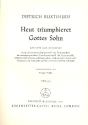Heut triumphieret Gottes Sohn fr Soli (SSATB), Chor (SSATB), Orchester und Bc,   Viola 1