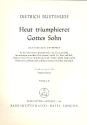 Heut triumphieret Gottes Sohn fr Soli (SSATB), Chor (SSATB), Orchester und Bc,   Viola 2