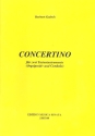 Concertino fr 2 Tasteninstrumente (Orgelpositiv und Cembalo)