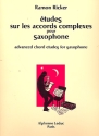 tudes sur les accords complexes pour saxophone