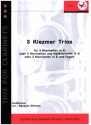 3 Klezmertrios fr 3 Klarinetten (2 Klarinetten und Baklarinette oder Fagott)