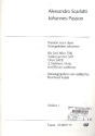 Johannes-Passion fr Soli (A, Bar (TB)), Soliloquenten (SAT), gem Chor, Streicher und Bc,   Violine 1