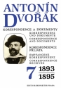 Antonin Dvorak Korrespondenz und Dokumente Band 7 (ts/dt/en) Empfangene Korrespondenz 1893-1895