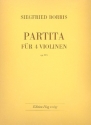 Partita op.113 fr 4 Violinen Partitur und Stimmen