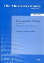 12 klassische Stcke fr 3 Klarinetten Partitur und Stimmen