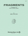 Fragments for woodwind trio (flute, clarinet, bassoon) score and arts