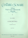 Concertino  fr 3 Blockflten (SSA) und Streicher Partitur
