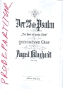 Der Herr ist mein Hirte Psalm 23 op.89 fr gem Chor a cappella