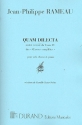 Quam dilectam motet pour soli, choeur mixte, orgue et orchestre Partition miniature