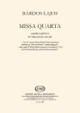 Missa quarta fr gem Chor und Orgel ad lib.