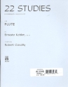 22 Studies op.89 in expression and facility for flute