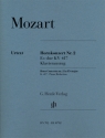 Konzert Es-Dur Nr.2 KV417 fr Horn und Orchester fr Horn und Klavier (mit Stimmen fr Horn in F und Es)