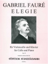 Elegie op.24 fr Violoncello und Klavier