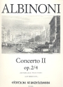 Concerto a cinque e-Moll Nr.2 op.2,4 für Violine, Streicher und Bc für Violine und Klavier