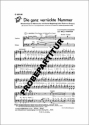 Die ganz verr�ckte Nummer f�r M�nnerchor und Klavier Klavierpartitur