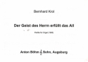 Der Geist des Herrn erfllt das All (Partita) fr Orgel