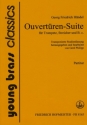 Ouvertren-Suite HWV341 fr Trompete, Streicher und Bc Partitur