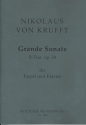 Grande Sonate B-Dur op.34 fr Fagott und Klavier