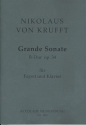 Grande Sonate B-Dur op.34 fr Fagott und Klavier