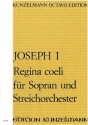 Regina coeli fr Sopran, Streichorchester und Bc Partitur