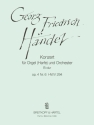 Konzert B-Dur op.4,6 HWV294 fr Orgel (Harfe) und Orchester Partitur