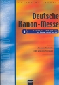 Deutsche Kanonmesse Ausgabe 6 fr Orgel zur Singlage normal und tief