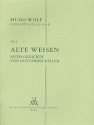 Alte Weisen 6 Gedichte von Gottfried Keller fr Frauenstimme und Klavier